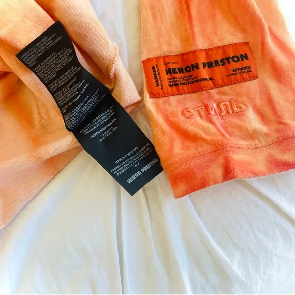 HERON PRESTONLStonewashed Mock Turtleneck Organic Cotton “Men’s” L/S Top